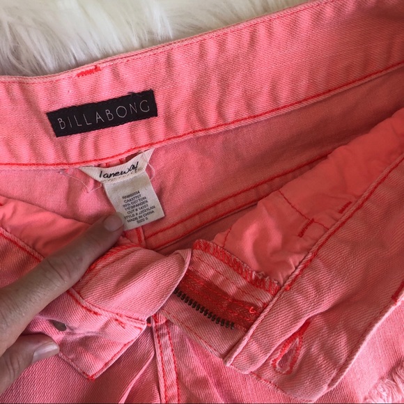 Billabong Coral Laneway Fringe Shorts - Picture 6 of 7